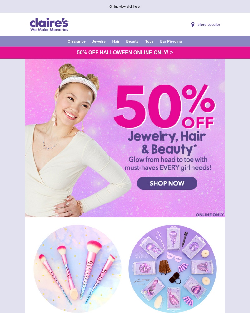 Screenshot of email with subject /media/emails/50-off-your-faves-cropped-e8669bf1.jpg