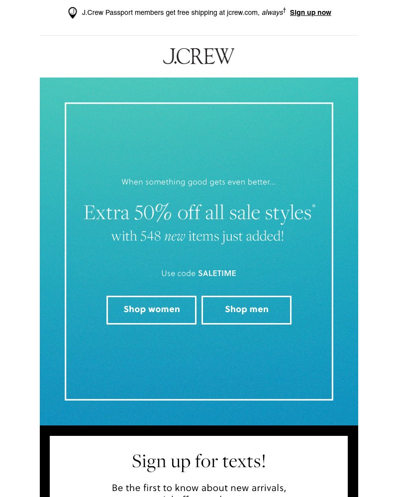 Screenshot of email with subject /media/emails/548-just-added-items-all-extra-50-off-c6b809-cropped-3dba8531.jpg