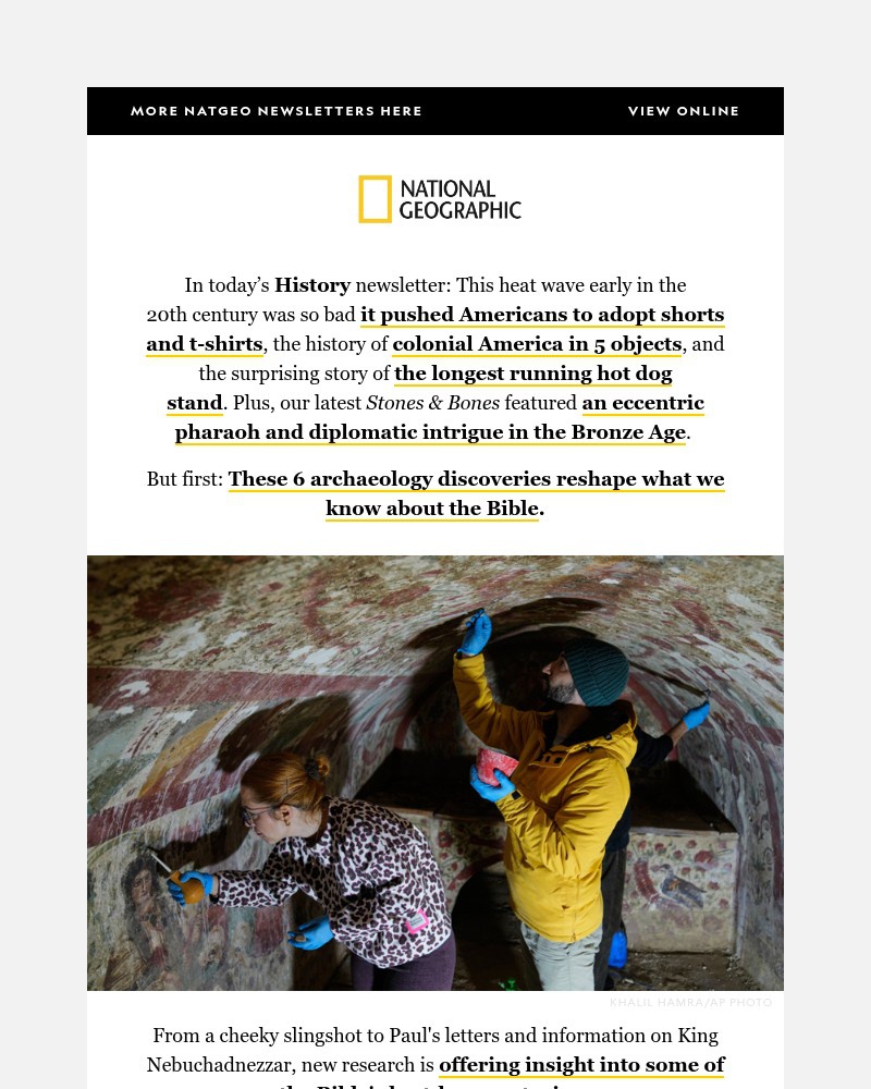 Screenshot of email with subject /media/emails/6-biblical-archaeology-discoveries-reshaping-what-we-knowand-the-heat-wave-that-m_i2I7qHU.jpg