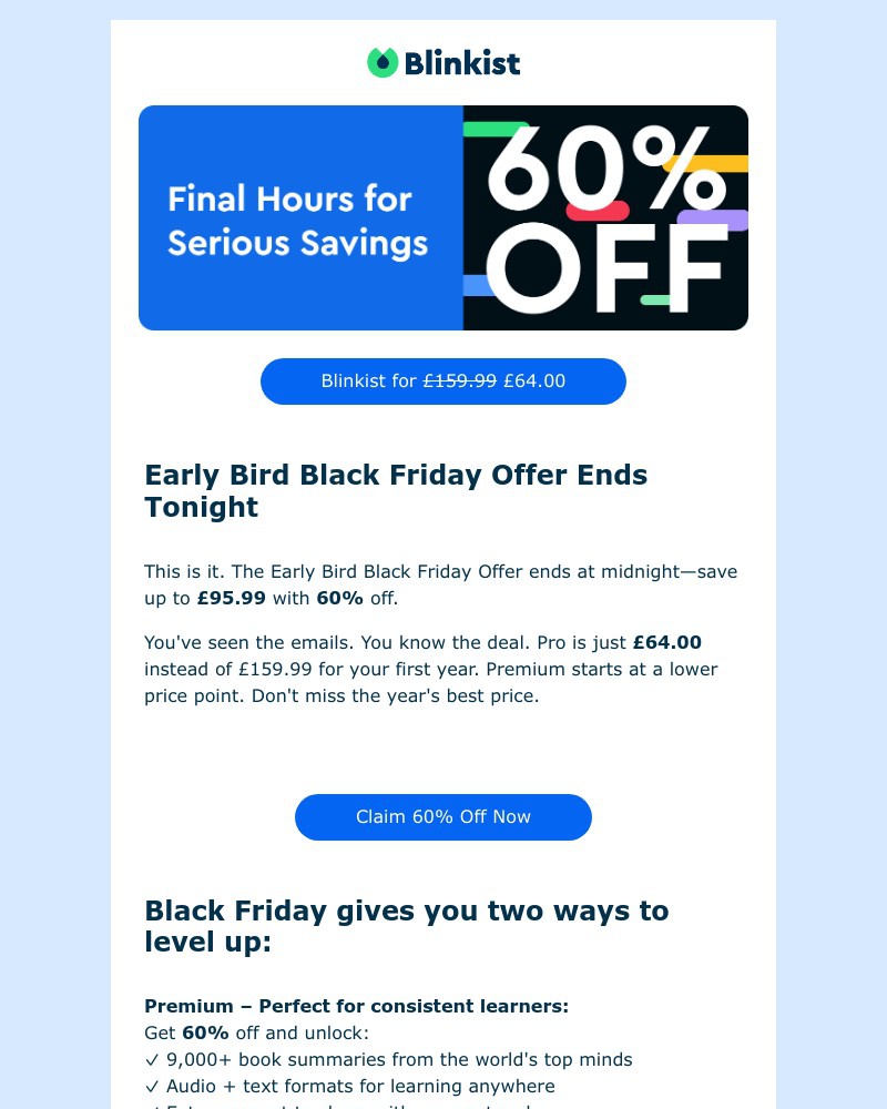 Screenshot of email with subject /media/emails/60-off-early-bird-black-friday-offer-ends-tonight-7cb178-cropped-2fcce411.jpg
