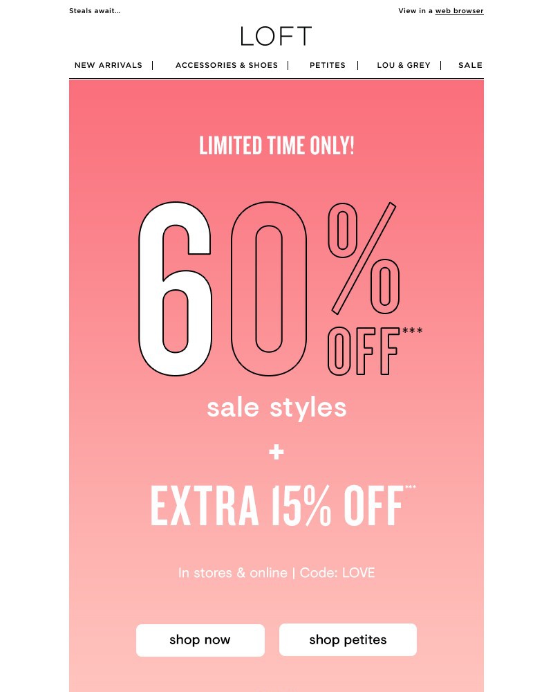 Screenshot of email with subject /media/emails/60-off-sale-styles-extra-15-off-e7b5ad-cropped-7f6880d1.jpg