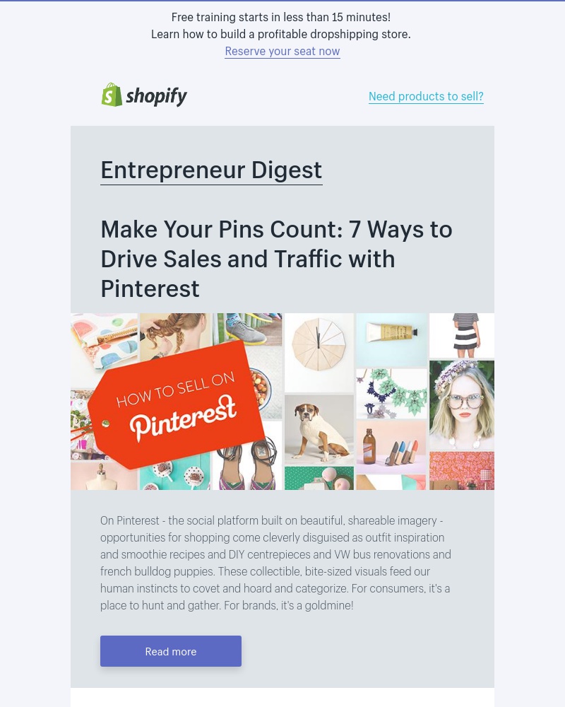 Screenshot of email with subject /media/emails/7-ways-to-drive-sales-and-traffic-with-pinterest-cropped-6d821806.jpg