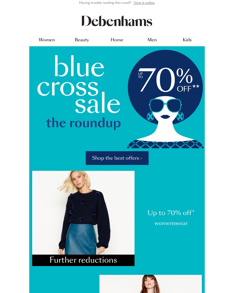 Screenshot of email with subject /media/emails/70-off-dresses-more-blue-cross-sale-this-way-cropped-24e2ac35.jpg