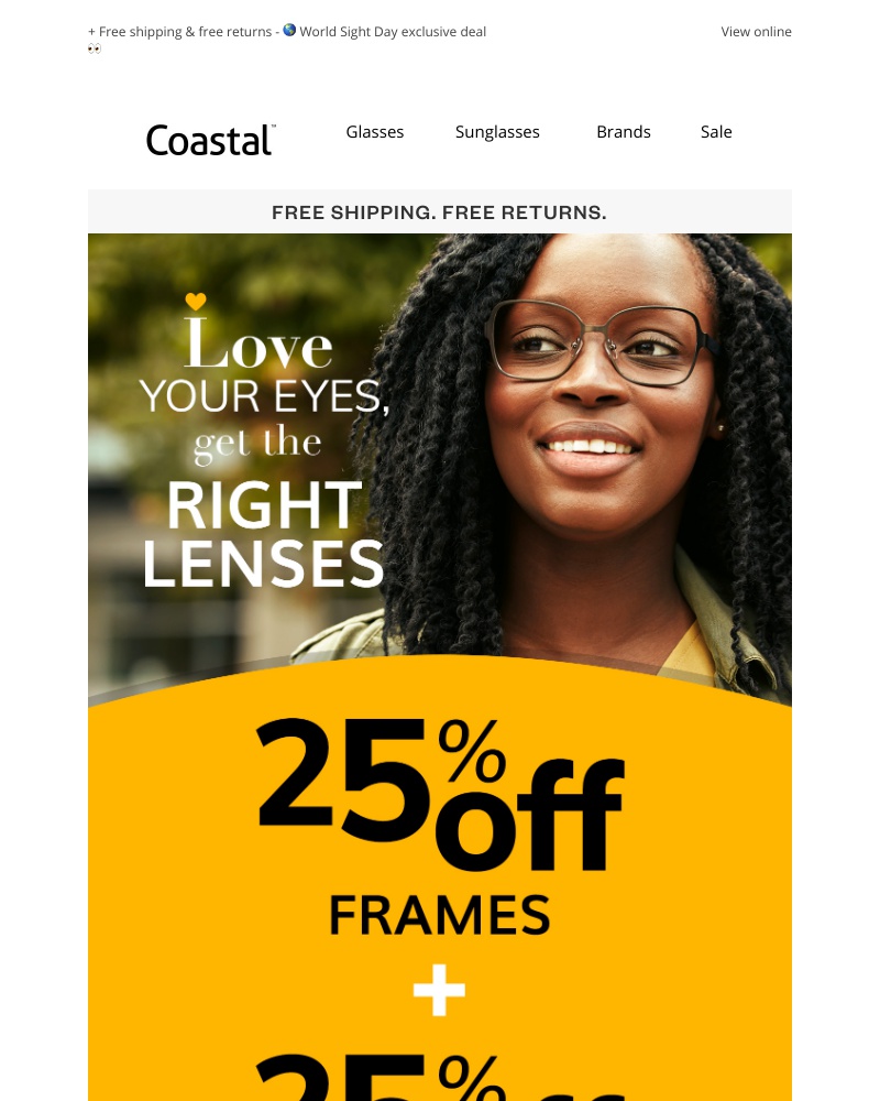 Screenshot of email with subject /media/emails/72-hours-only-25-off-lenses-25-off-frames-cropped-343e4119.jpg