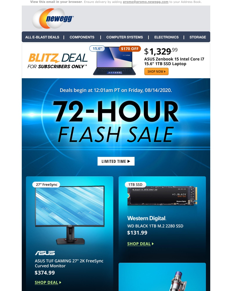 Screenshot of email with subject /media/emails/72hr-flash-sale-170-off-asus-zenbook-15-ultra-slim-laptop-9ad8b7-cropped-52bd6f59.jpg