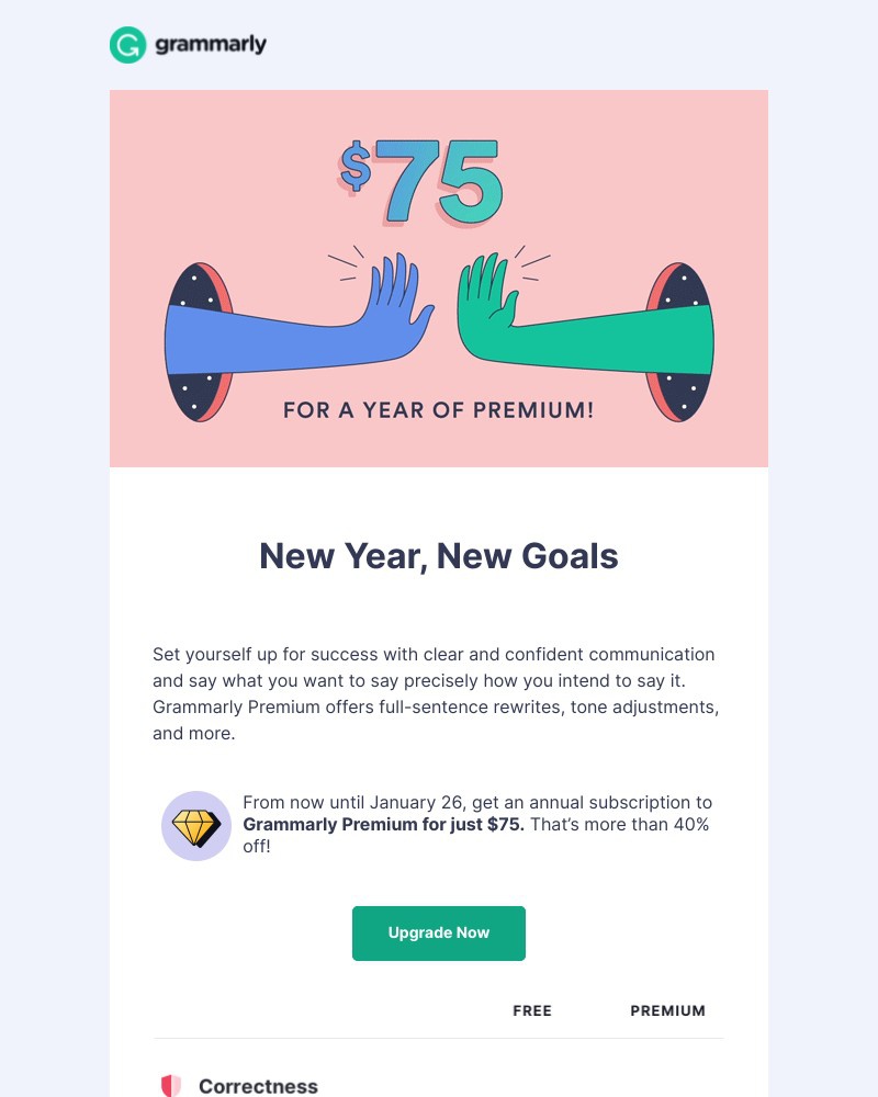 Screenshot of email with subject /media/emails/75-new-year-sale-achieve-your-writing-resolutions-783a36-cropped-36ba7f7a.jpg