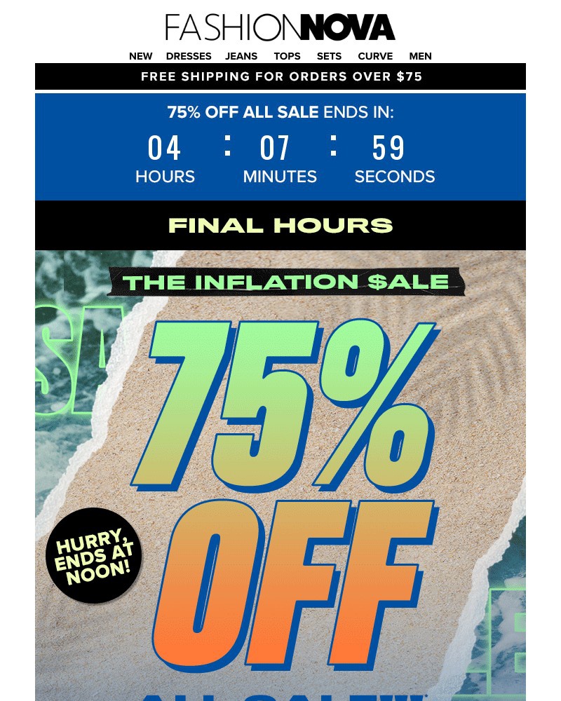 Screenshot of email with subject /media/emails/75-off-all-sale-ends-at-noon-f7160b-cropped-f5b7b139.jpg