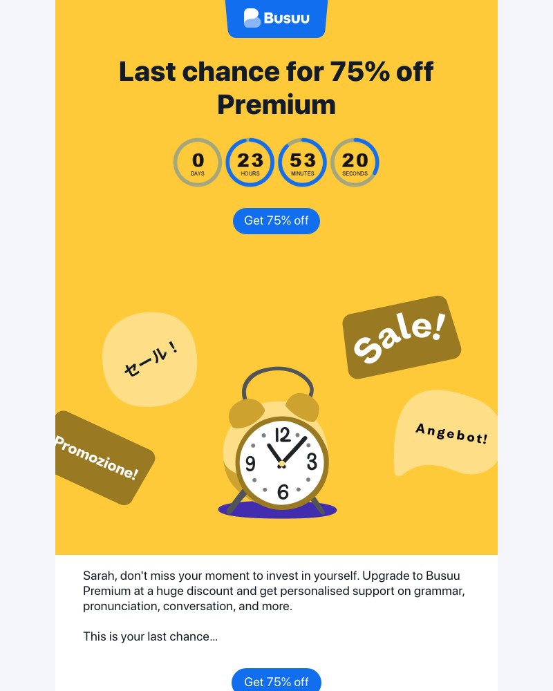 Screenshot of email with subject /media/emails/75-off-busuu-premium-expires-today-b569dc-cropped-20a5de09.jpg