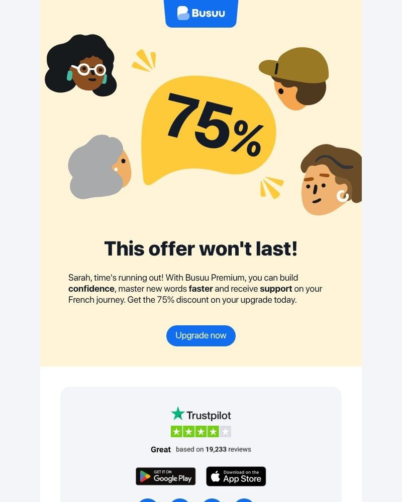 Screenshot of email with subject /media/emails/75-off-busuu-premium-for-a-short-time-9113b7-cropped-45078cd5.jpg