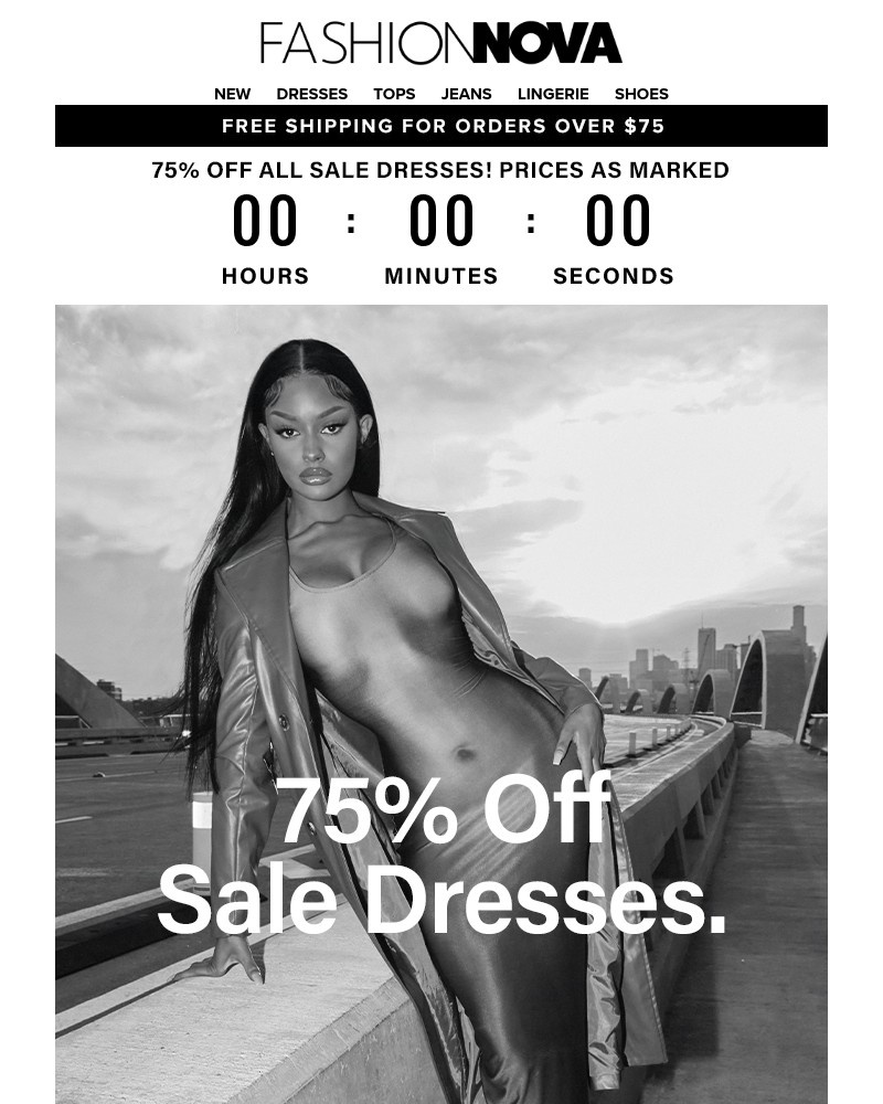 Screenshot of email with subject /media/emails/75-off-hot-sale-dresses-12be30-cropped-7ee0393a.jpg