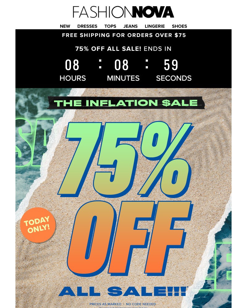 Screenshot of email with subject /media/emails/75-off-inflation-saletoday-only-6fe5d4-cropped-8f7c5411.jpg
