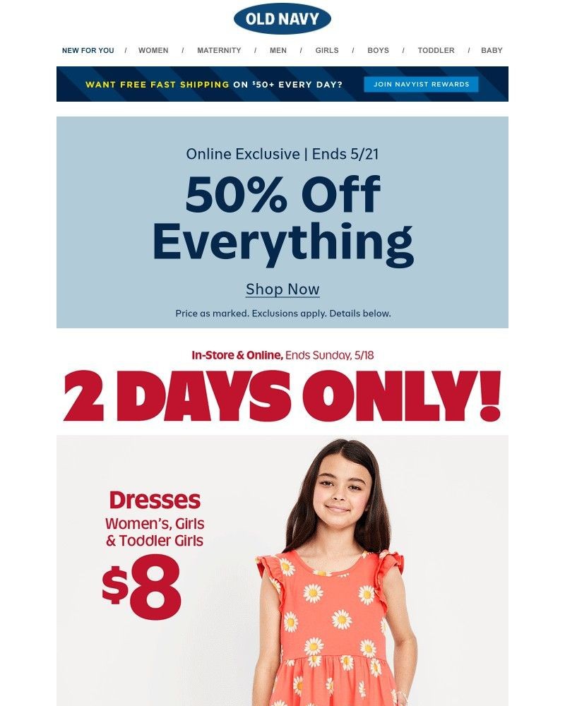 Screenshot of email with subject /media/emails/8-dresses-50-off-everything-is-happening-now-f7eb8f-cropped-19a1c909.jpg