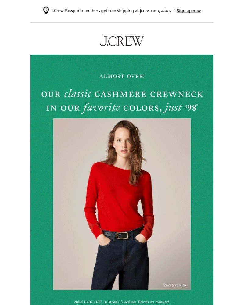 Screenshot of email with subject /media/emails/98-classic-cashmere-ends-tomorrow-dc7f67-cropped-45c2f576.jpg