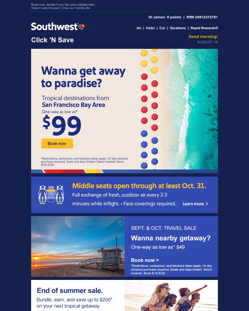 Screenshot of email with subject /media/emails/99-sale-to-tropical-destinations-a72f38-cropped-3bbfde1a.jpg