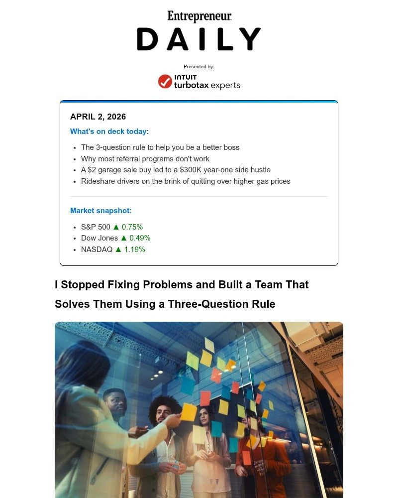 Screenshot of email with subject /media/emails/a-2-garage-sale-find-sparked-a-300k-business-8dcfa3-cropped-b36d50a8.jpg