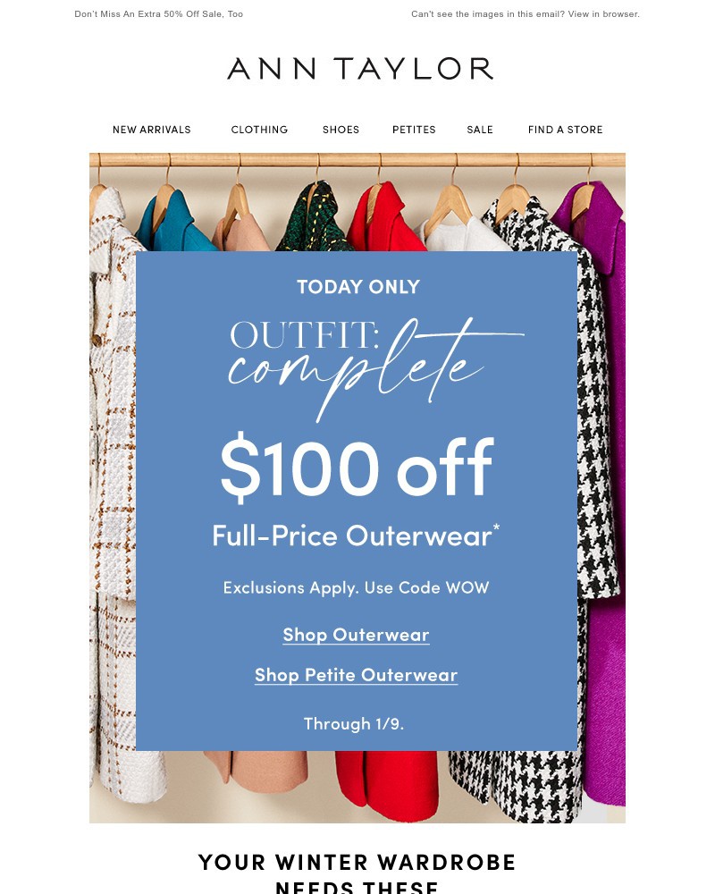 Screenshot of email with subject /media/emails/a-big-deal-on-outerwear-today-only-3864e8-cropped-d18d5a99.jpg