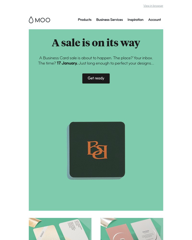 Screenshot of email with subject /media/emails/a-business-card-sale-is-on-the-cards-7646ce-cropped-4ff76725.jpg