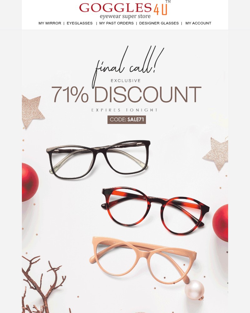 Screenshot of email with subject /media/emails/a-holiday-71-percent-discount-is-ending-07f524-cropped-551c5cb8.jpg