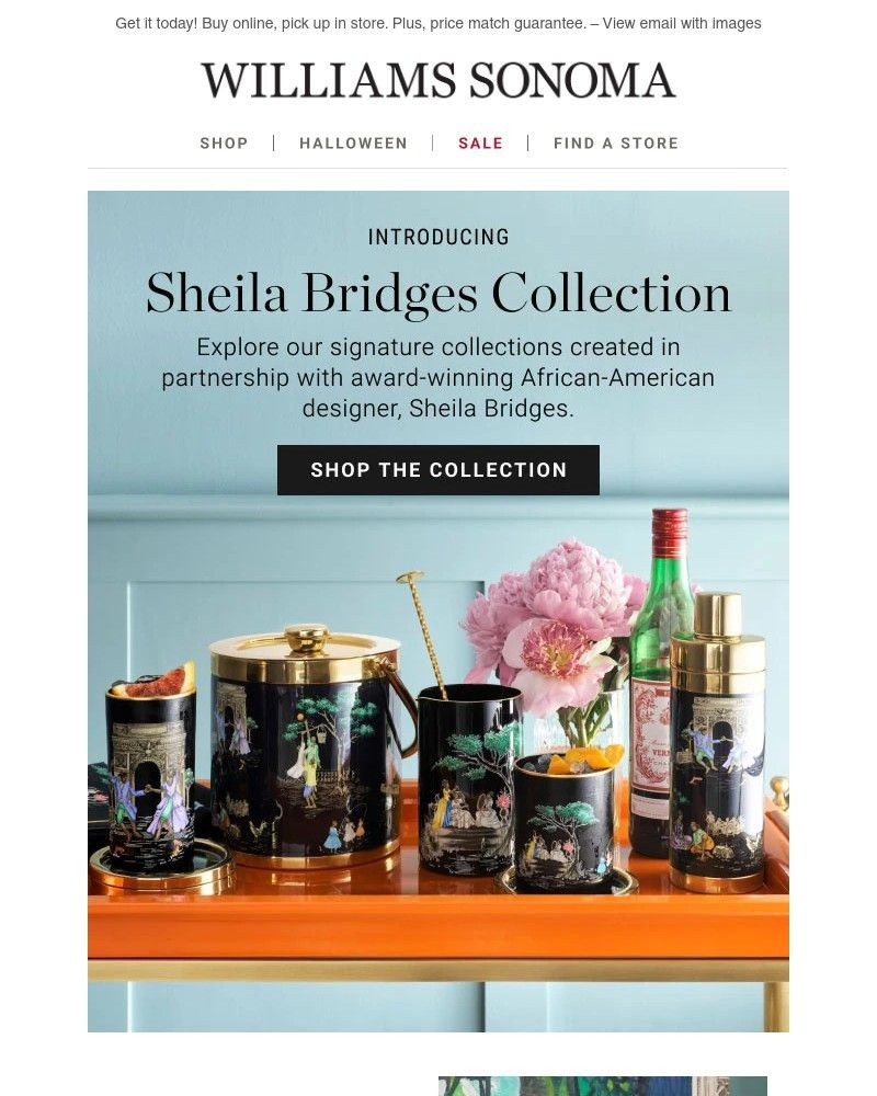 Screenshot of email with subject /media/emails/a-legacy-of-design-introducing-the-sheila-bridges-collection-0df9ac-cropped-9996d68b.jpg