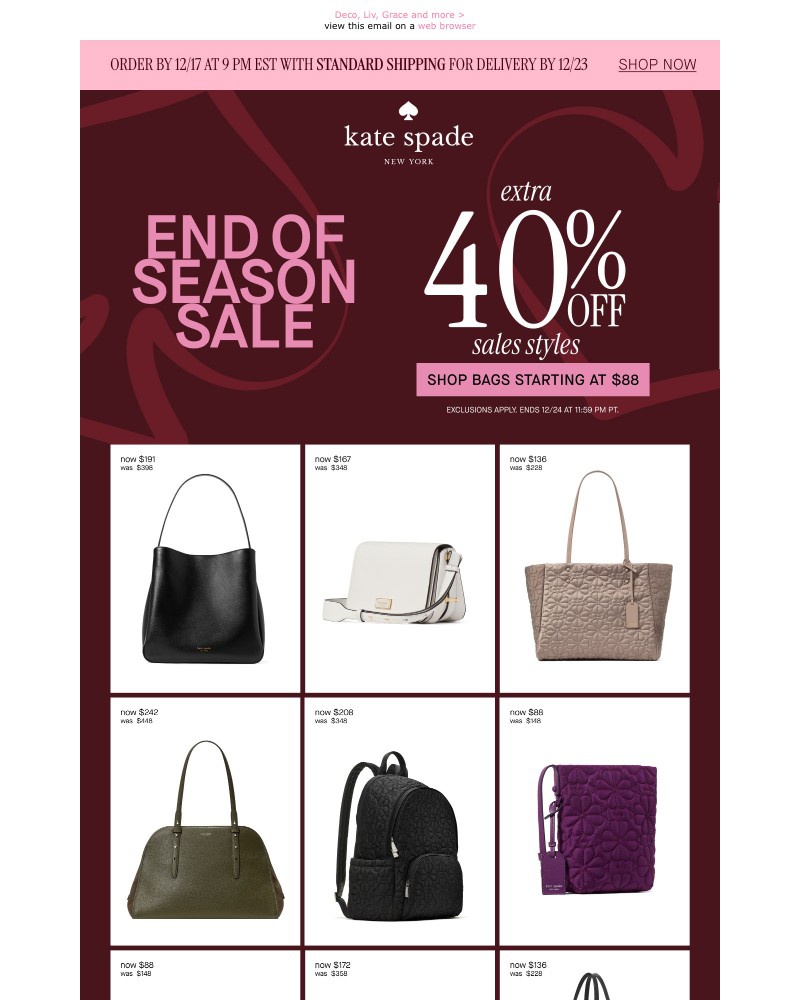 Screenshot of email with subject /media/emails/a-little-taste-of-our-extra-40-off-standouts-f5e7a7-cropped-c140bbc9.jpg