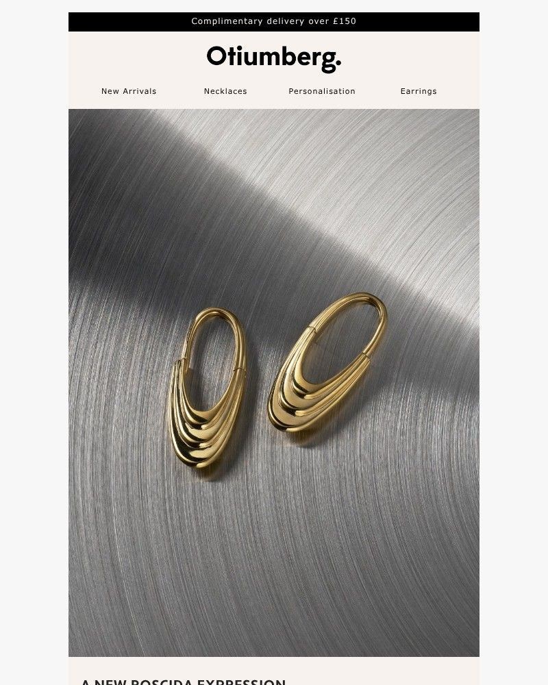 Screenshot of email sent to a Otiumberg Cart abandoner