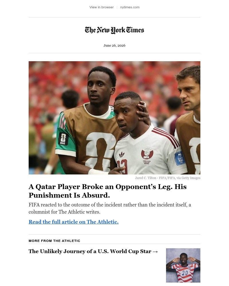 Screenshot of email with subject /media/emails/a-qatar-soccer-player-broke-an-opponents-leg-his-punishment-is-absurd-466ed9-crop_xzgICPZ.jpg