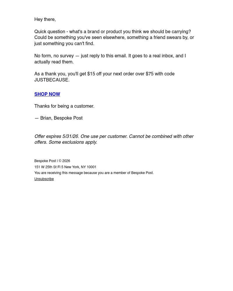 Screenshot of email with subject /media/emails/a-quick-question-15-off-1fc774-cropped-ebef532c.jpg