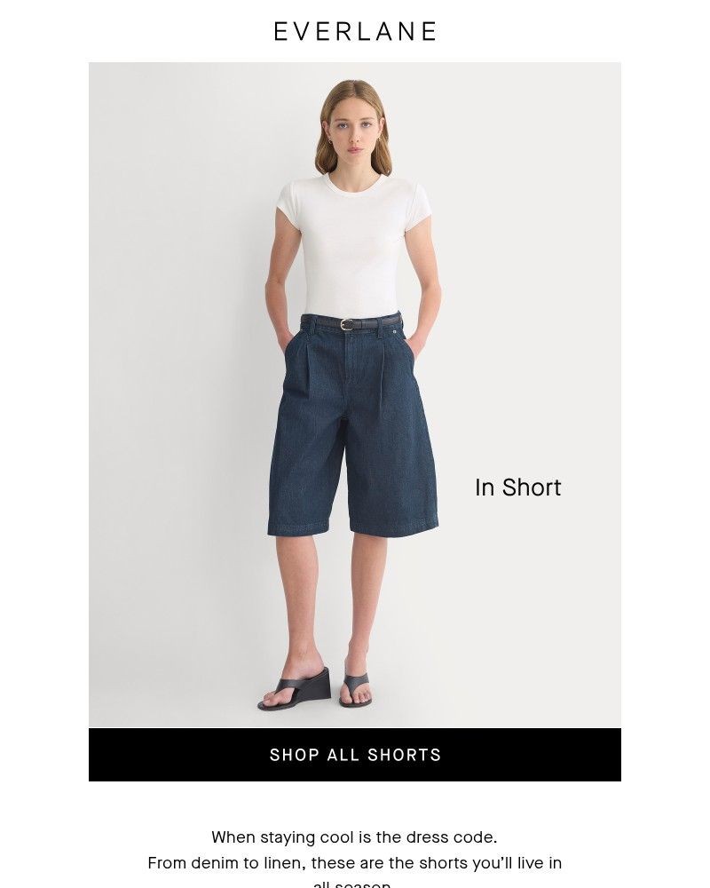 Screenshot of email sent to a Everlane Registered user