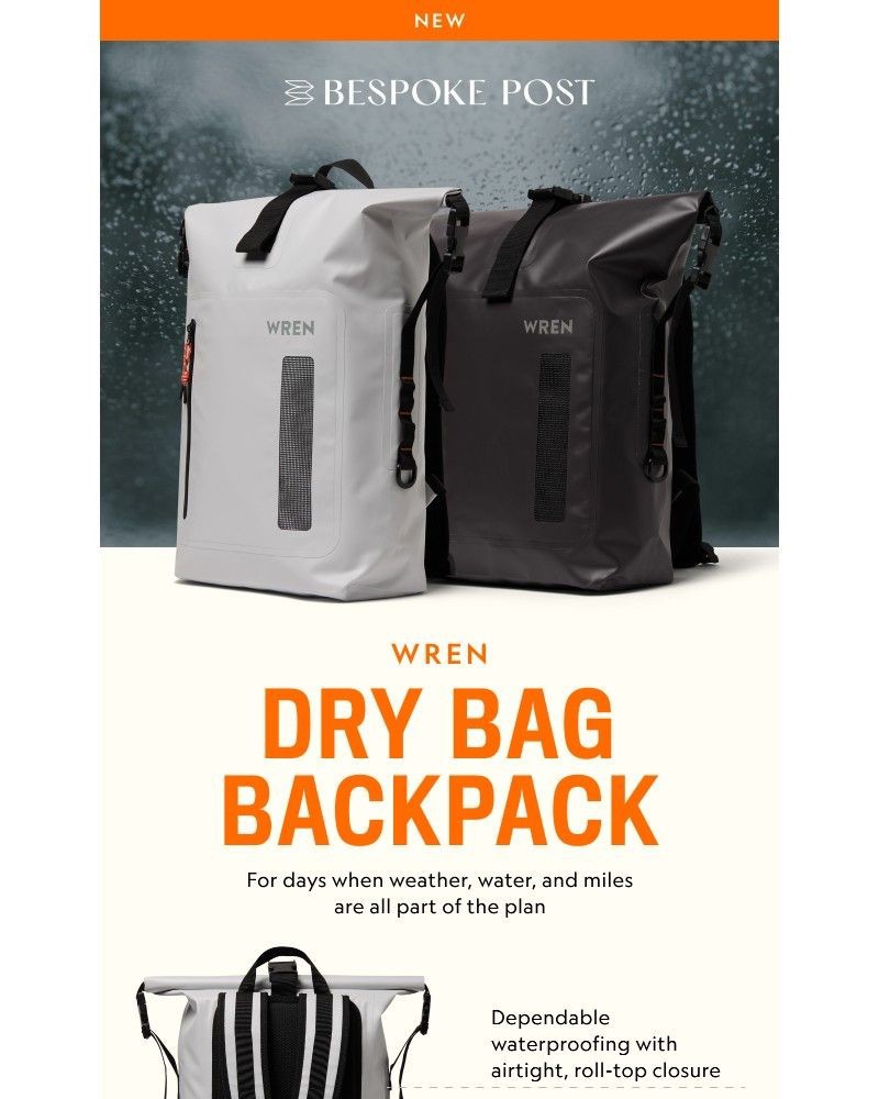 Screenshot of email sent to a Bespoke Post Newsletter subscriber