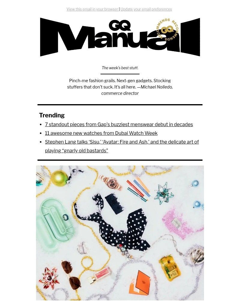 Screenshot of email with subject /media/emails/a-sleigh-load-of-gifts-for-every-type-of-guy-a2cfe5-cropped-147303aa.jpg