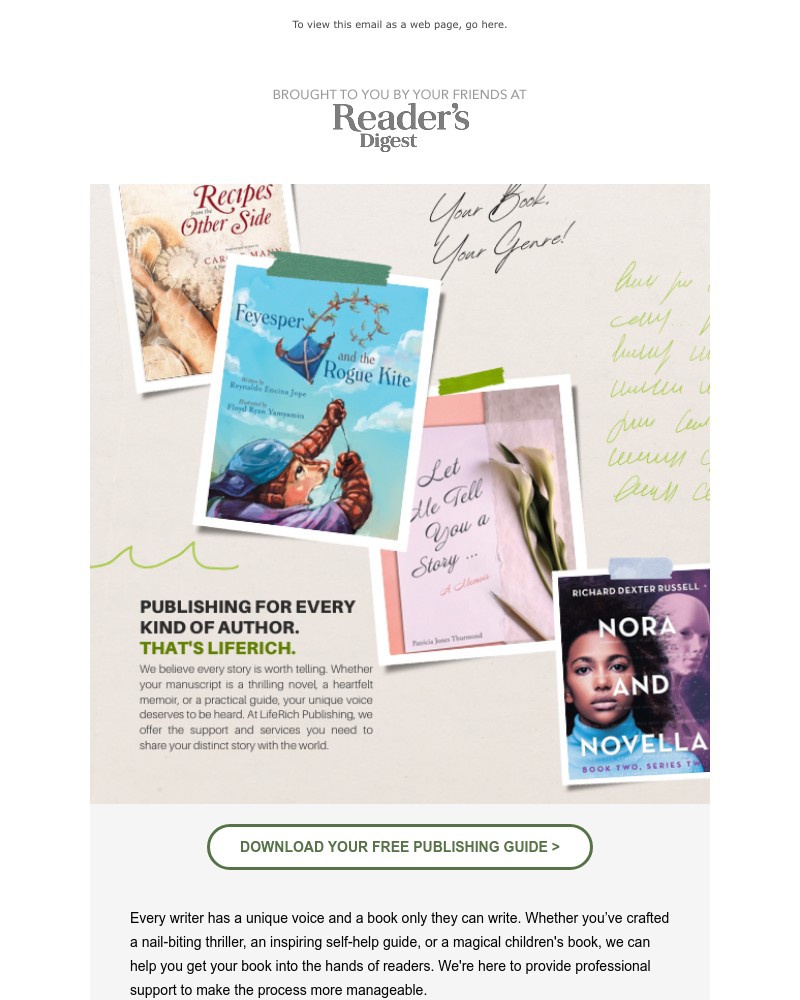 Screenshot of email with subject /media/emails/a-story-a-memoir-a-how-to-guideliferich-can-help-you-publish-your-book-c2fadb-cro_INUM6Pl.jpg