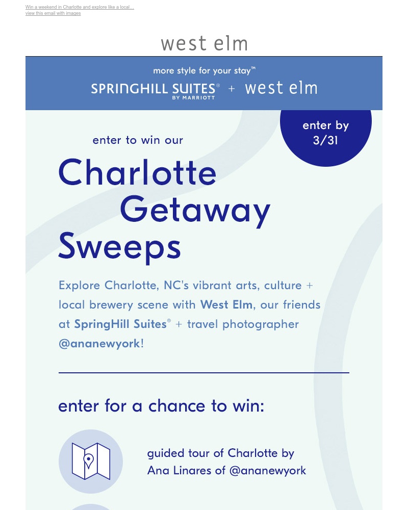 Screenshot of email with subject /media/emails/a-suite-trip-to-charlotte-win-a-getaway-from-west-elm-springhill-suites-cropped-c5d182bf.jpg