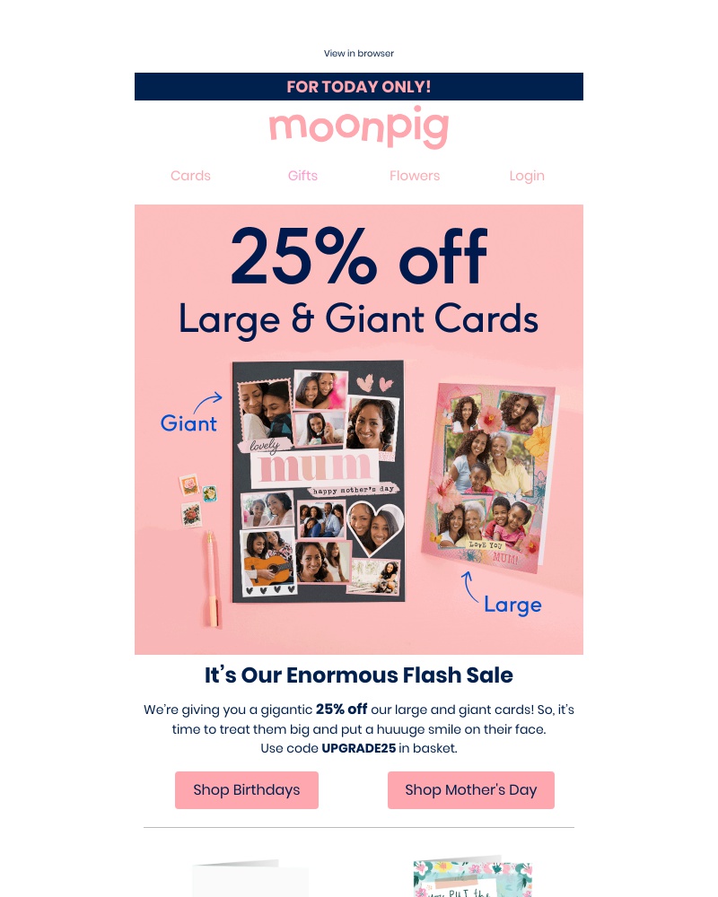 Screenshot of email with subject /media/emails/a-surprise-25-off-large-giant-cards-1-cropped-fa417c06.jpg