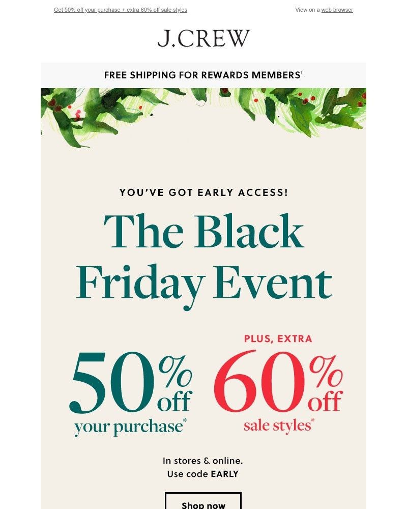 Screenshot of email with subject /media/emails/access-granted-you-can-shop-the-black-friday-event-now-16bd8d-cropped-8156c6bd.jpg