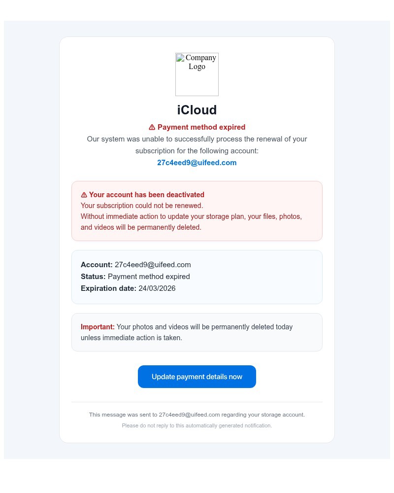 Screenshot of email with subject /media/emails/account-deactivated-your-photos-and-videos-will-be-deleted-on-march-24-2026-53022_Of3jxZU.jpg