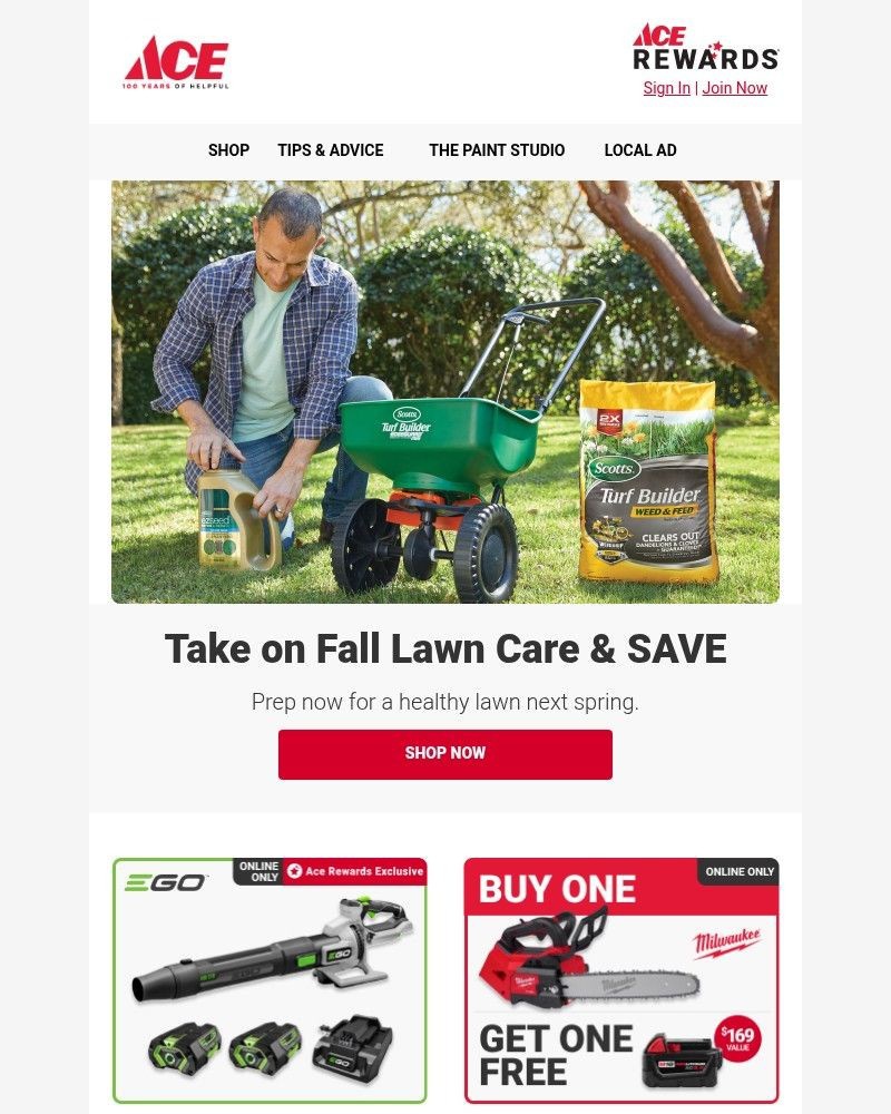 Screenshot of email with subject /media/emails/ace-has-everything-you-need-for-fall-lawn-care-63654f-cropped-1474ff21.jpg