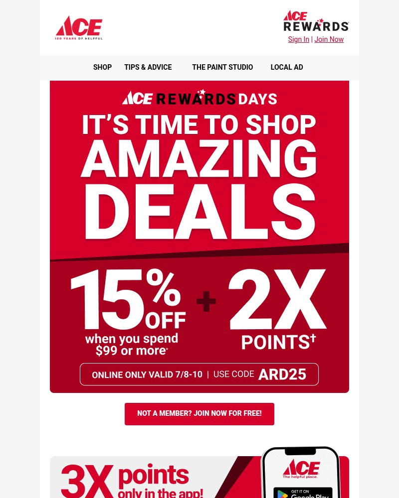 Screenshot of email with subject /media/emails/ace-rewards-days-is-on-now-e6942a-cropped-ece7406e.jpg