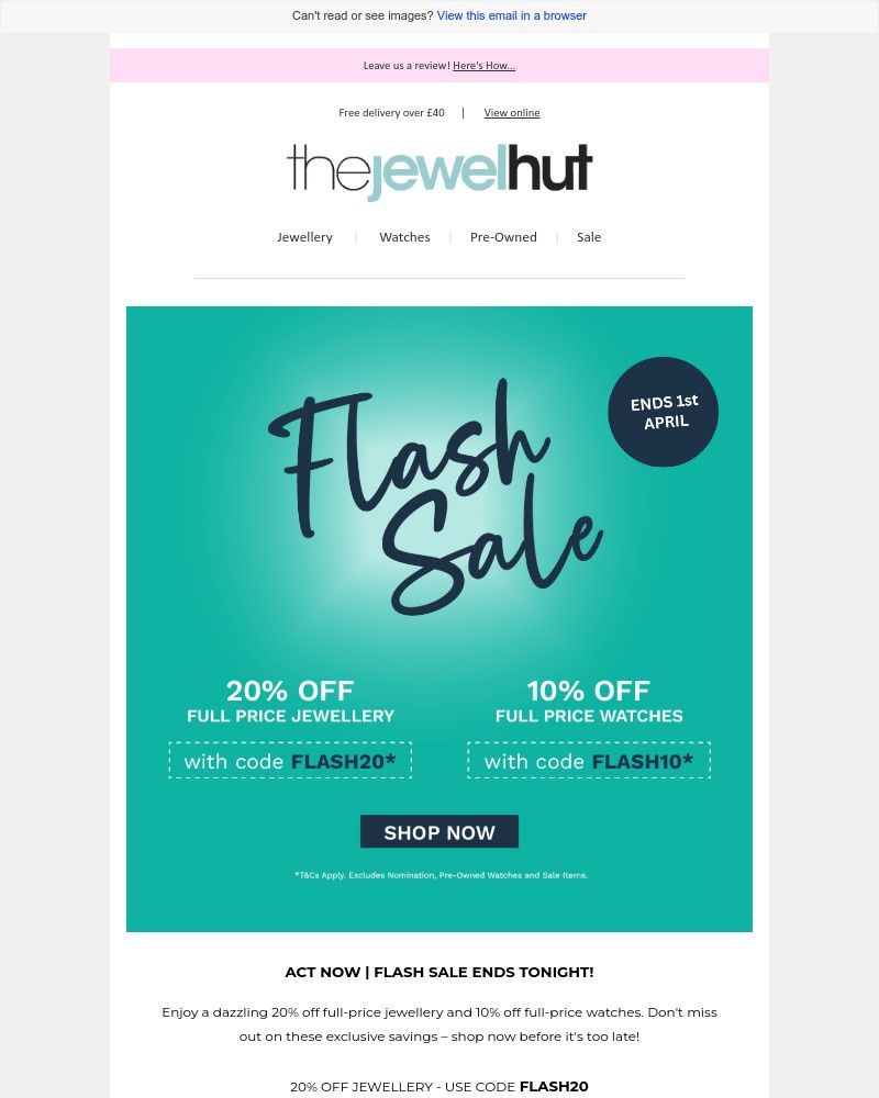 Screenshot of email with subject /media/emails/act-fast-flash-sale-ends-tonight-b9fbaf-cropped-3c1ac3e8.jpg