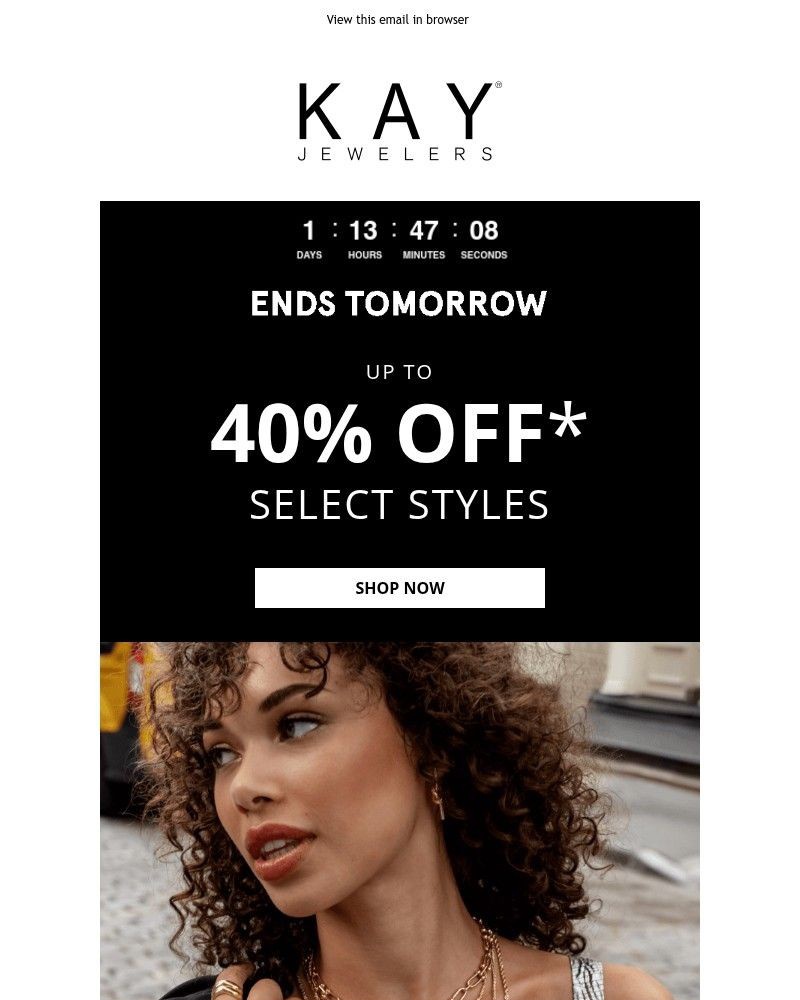 Screenshot of email with subject /media/emails/act-fast-up-to-40-off-select-styles-ends-tomorrow-2eefdc-cropped-ed0eb33b.jpg