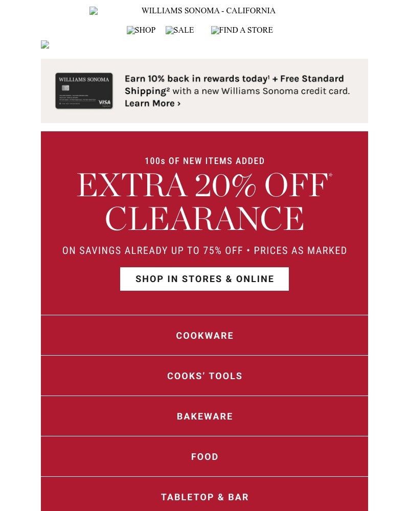 Screenshot of email with subject /media/emails/add-to-cart-extra-20-off-clearance-461850-cropped-3f3406ac.jpg