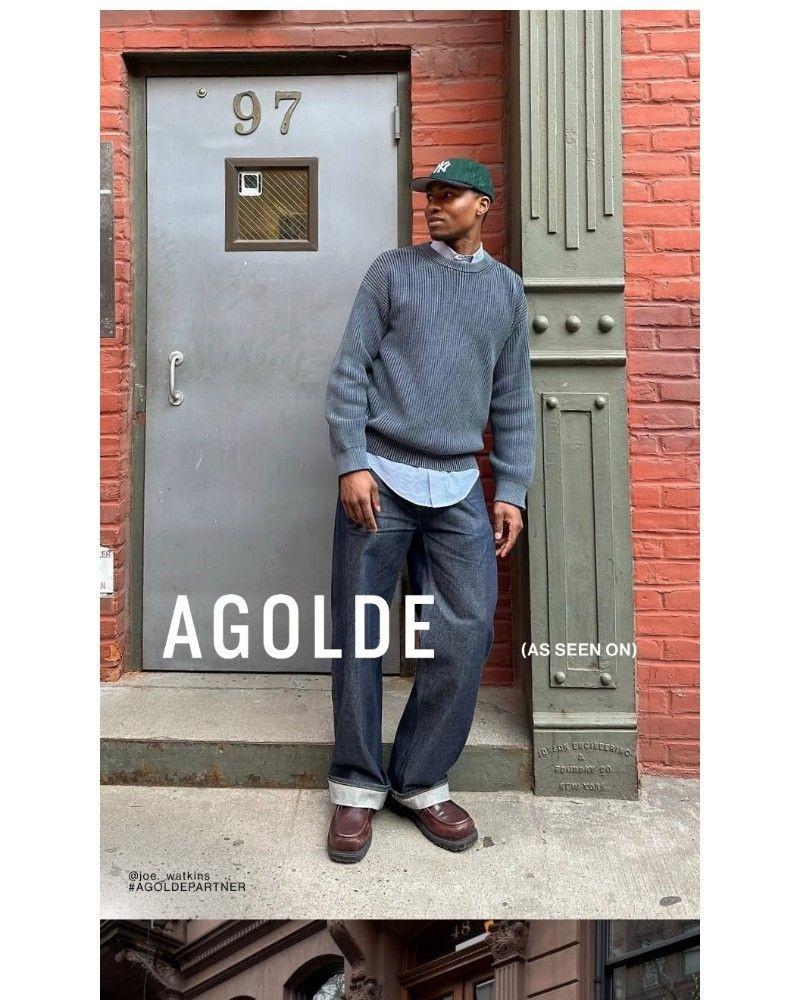 Screenshot of email sent to a Agolde Newsletter subscriber