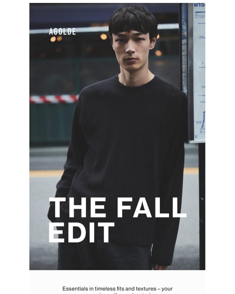 Screenshot of email with subject /media/emails/agolde-mens-the-fall-edit-7cd446-cropped-529c8f95.jpg