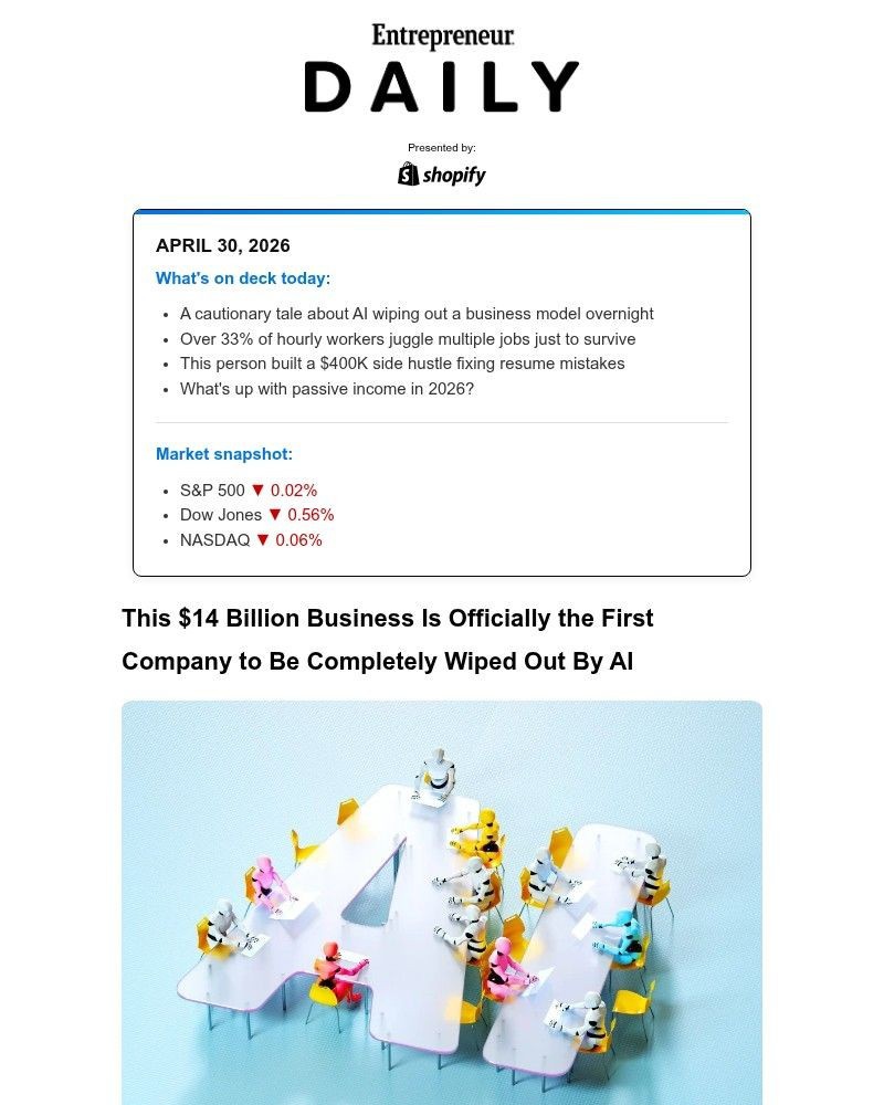 Screenshot of email with subject /media/emails/ai-just-completely-wiped-out-this-14b-company-3ff37d-cropped-cac9cb29.jpg