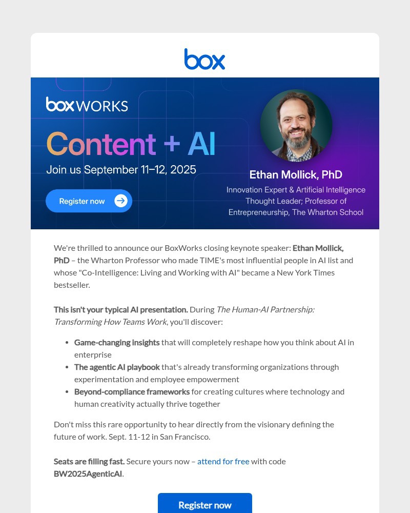 Screenshot of email with subject /media/emails/ai-thought-leader-best-selling-author-ethan-mollick-is-keynoting-boxworks-0388f8-_98i9zed.jpg