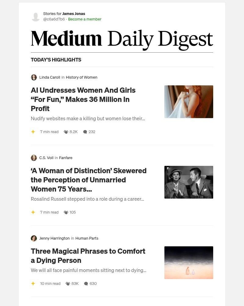 Screenshot of email with subject /media/emails/ai-undresses-women-and-girls-for-fun-makes-36-million-in-profit-linda-caroll-in-h_EVeYj7R.jpg