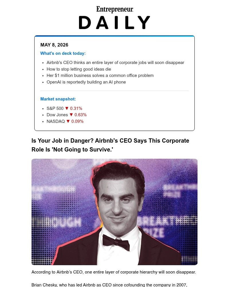 Screenshot of email with subject /media/emails/airbnb-ceo-this-corporate-job-is-not-going-to-survive-ebddfe-cropped-547fa436.jpg