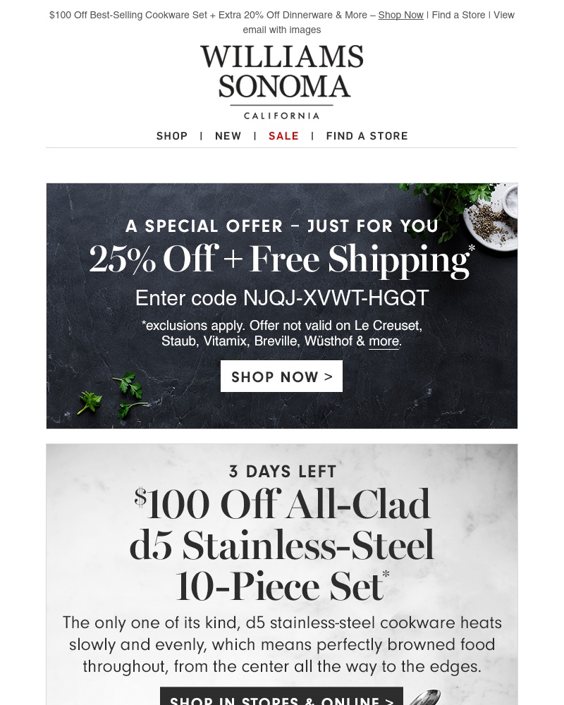 Screenshot of email with subject /media/emails/all-clad-sale-chef-thomas-kellers-slow-cooker-cassoulet-recipe-cropped-96710e11.jpg