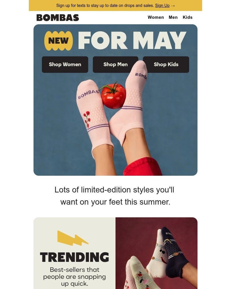 Screenshot of email with subject /media/emails/all-new-may-drops-4b4e49-cropped-6180640a.jpg