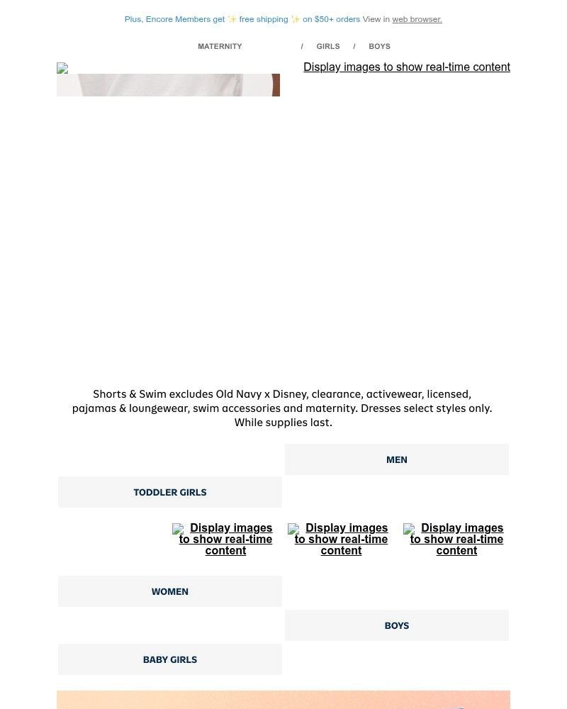 Screenshot of email with subject /media/emails/all-shorts-swim-are-60-off-dresses-are-5-and-you-have-50-off-everything-else-c59a_oqhyv7d.jpg