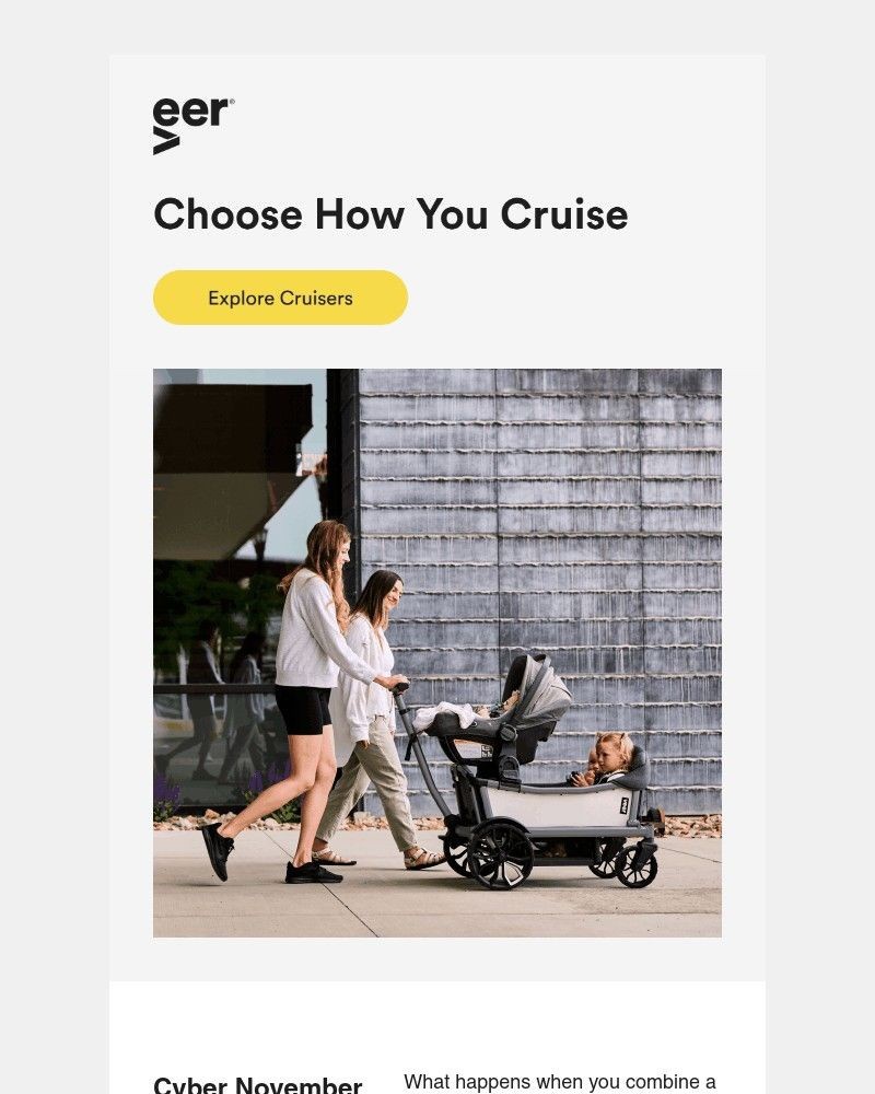 Screenshot of email sent to a Veer Newsletter subscriber